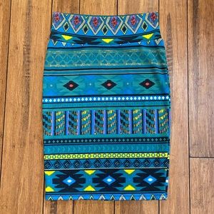 LuLaRoe Cassie knit pencil skirt